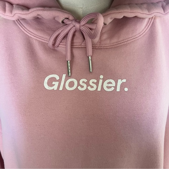 Glossier Soft Pink Hoodie - Picture 2 of 13